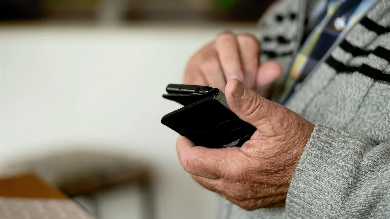 Consulta de benefício em aplicativo oficial no celular.