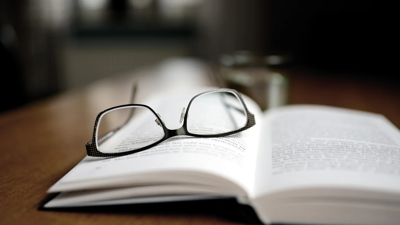 Livros e dicionário apoiam a ampliação de vocabulário.
