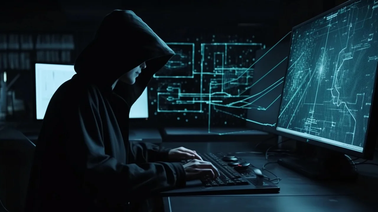 Usuário revisando configurações de privacidade online