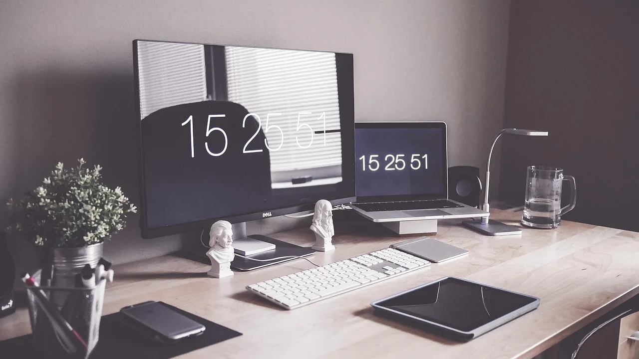 Gerenciador de tarefas aberto em um computador Windows