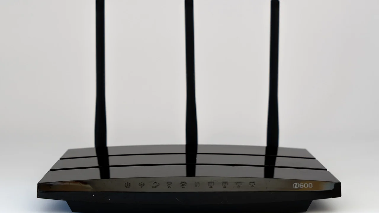 Tela de configurações de rede em computador